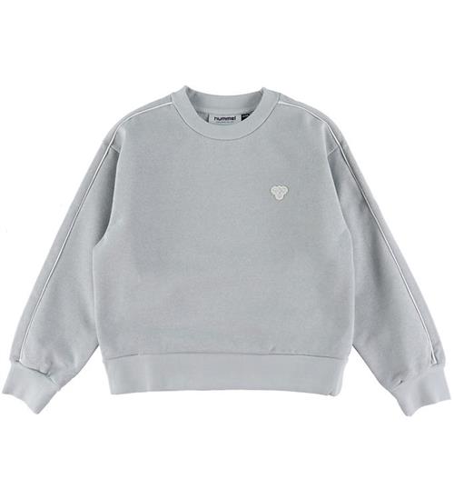 Hummel Sweatshirt - hmlJR Loose - Grå m. Glimmer