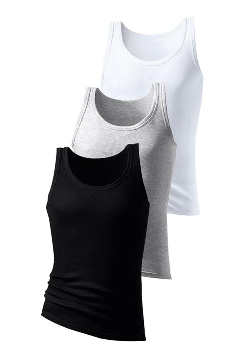 H.I.S Bluser & t-shirts  grå / sort / hvid