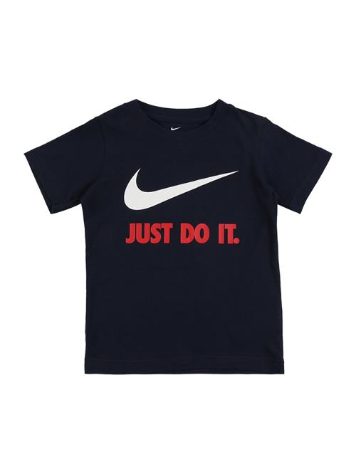 NIKE Shirts  mørkeblå / rød