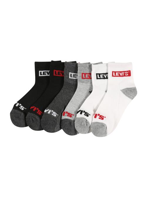 Levi's Kids Sokker  grå-meleret / rød / sort / hvid