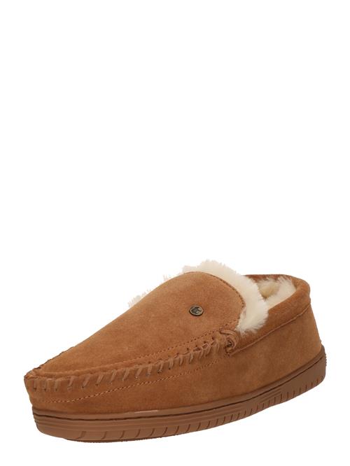 Warmbat Hjemmesko 'Grizzly'  beige / cognac