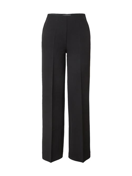 modström Bukser med fals 'Nelli'  sort