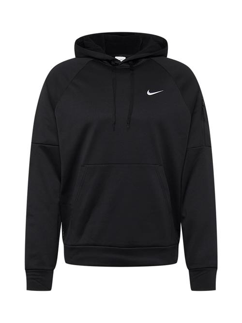 NIKE Sportsweatshirt  sort / hvid