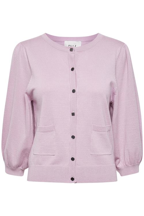 PULZ Jeans Cardigan 'Sara'  lavendel