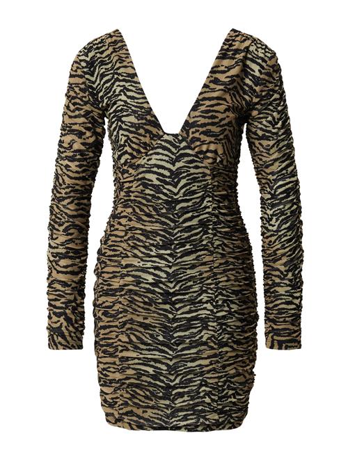 EDITED Kjole 'Nandina'  brun / sort