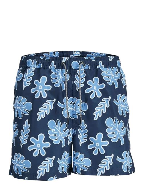 Jack & Jones Jpstfiji Jjswim Aop Ss24 Ly Sn Jack & J S Blue