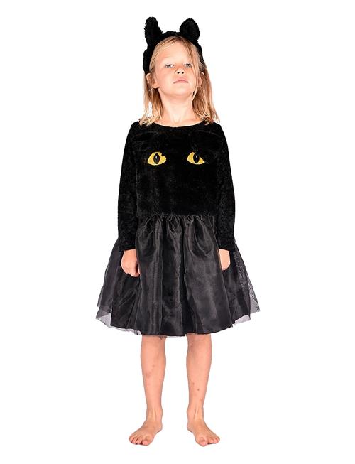Cat Dress Den Goda Fen Black