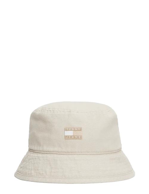 Tjw Heritage Canvas Bucket Hat Tommy Hilfiger Cream