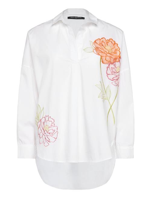 Cambria Cotton Popover Shirt French Connection White