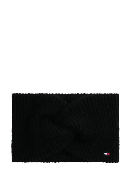 Th Flag Fluffy Headband Tommy Hilfiger Black