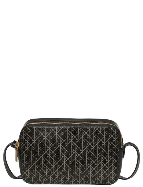 Emblem Aop Elongated Camera Bag Calvin Klein Black