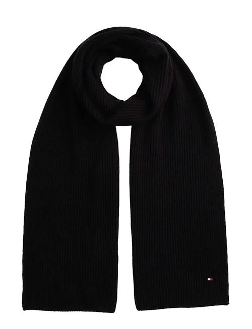 Th Flag Pima Cotton Cash Scarf Tommy Hilfiger Black