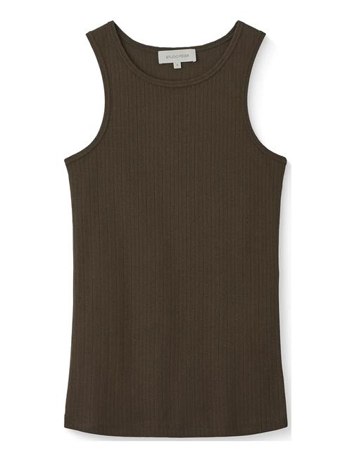 Irene Top - Cotton STUDIO FEDER Brown