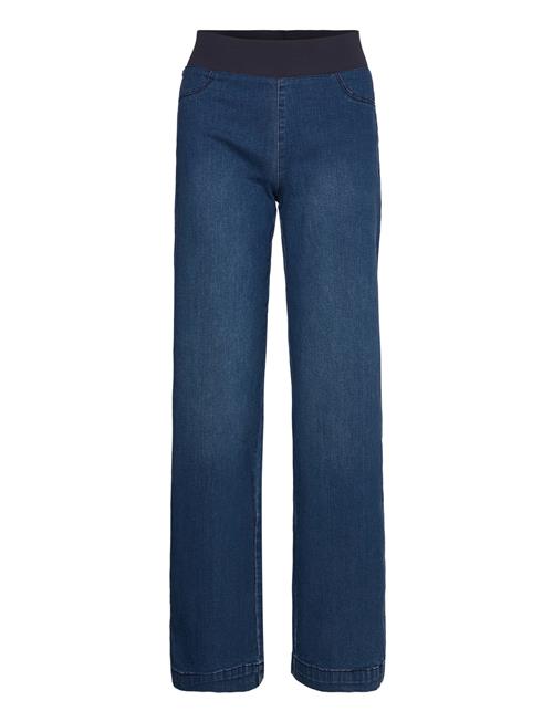 Pants From Freequent In A Soft Material With Power Stretch. The Pants Have A Sim FREE/QUENT Blue