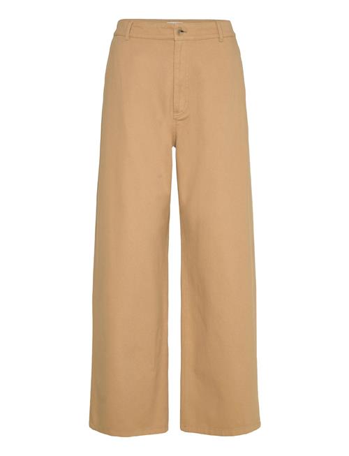Baggy Cotton Trousers Filippa K Beige