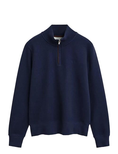 Sacker Rib Half Zip GANT Blue