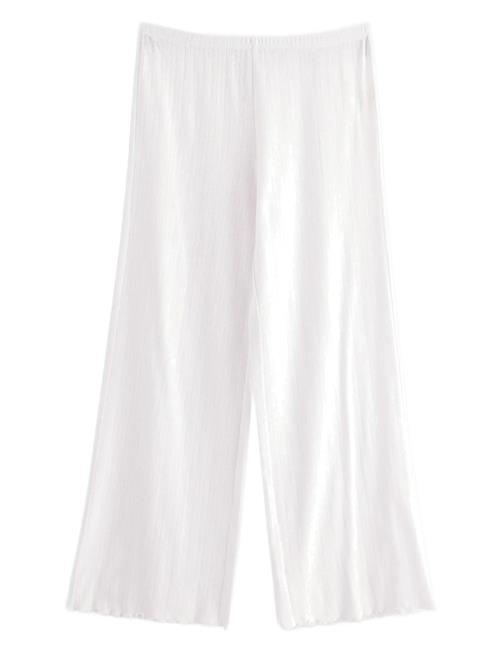 Trousers Pointelle Lindex White
