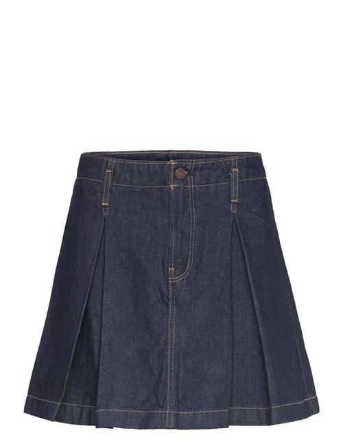 Pleated Denim Skirt Ck Classic R Calvin Klein Jeans Navy