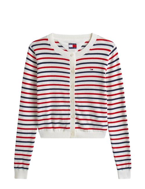 Tjw Essential Crew Neck Cardigan Tommy Jeans Red