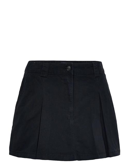 Tjw Canvas Mini Pleated Skirt Tommy Jeans Black