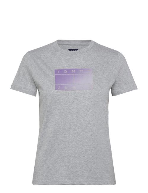 Tjw Reg Gradient Flag Ss Tommy Jeans Grey