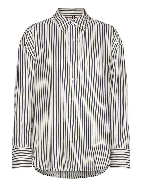 Vis Twill Easy Shirt Tommy Hilfiger White