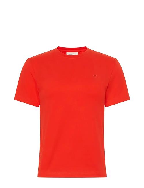 Archive Jersey Crew Tee Eu Calvin Klein Jeans Red