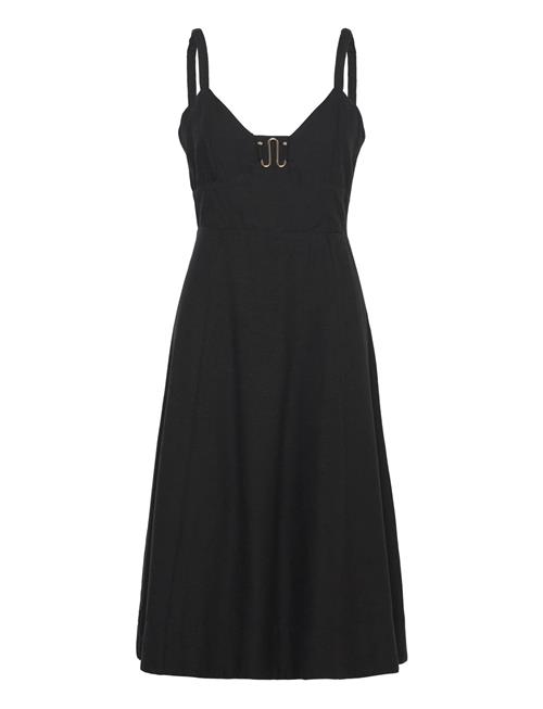 Ariette Strappy Midi Dress French Connection Black