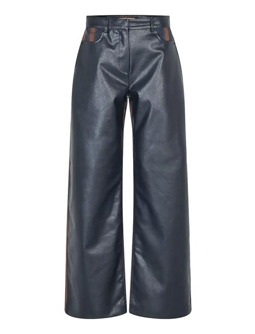 2387 Cotton Drill / Faux Leather, H STINE GOYA Black