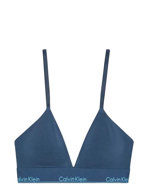 Lightly Lined Triangle Calvin Klein Blue