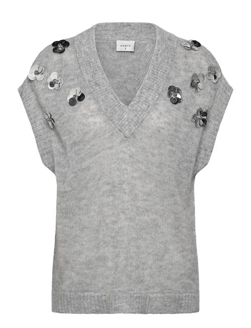 Dante6-Nycia Sleeveless Sequin Sweater Dante6 Grey