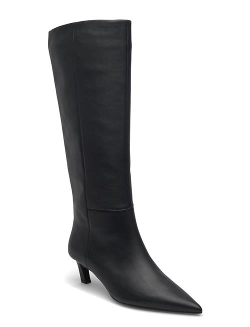 Ess Kitten Heel Long Boots Calvin Klein Black