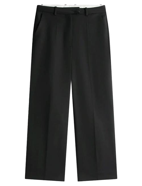 Timeless Wool Loose Strt Pant Tommy Hilfiger Black