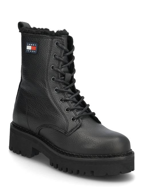 Tjw Urban Laceup Boot Wl Tommy Hilfiger Black