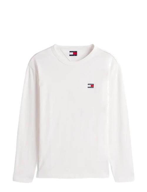 Tjm Reg Badge Tee Ls Tommy Jeans Cream
