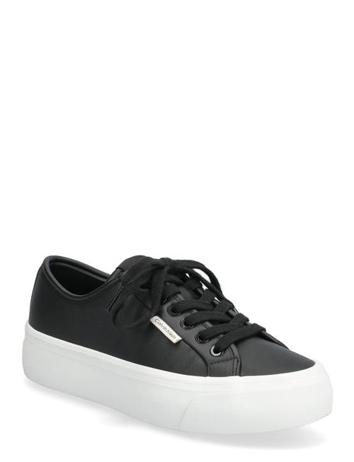 Vulc Flatf Lace Up Lth Calvin Klein Black
