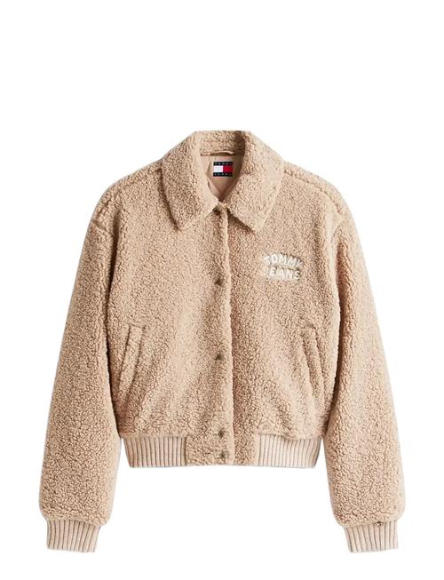 Tjw Teddy Varsity Bomber Tommy Jeans Beige