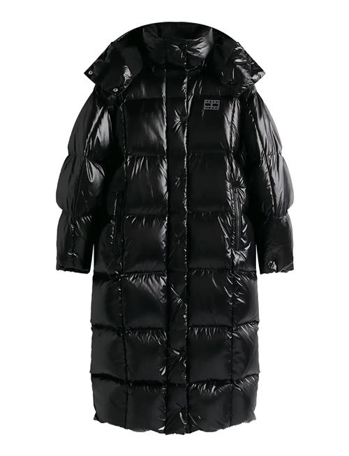 Tjw Alaska Grid Shny Ovs Dwn Pfr Tommy Jeans Black