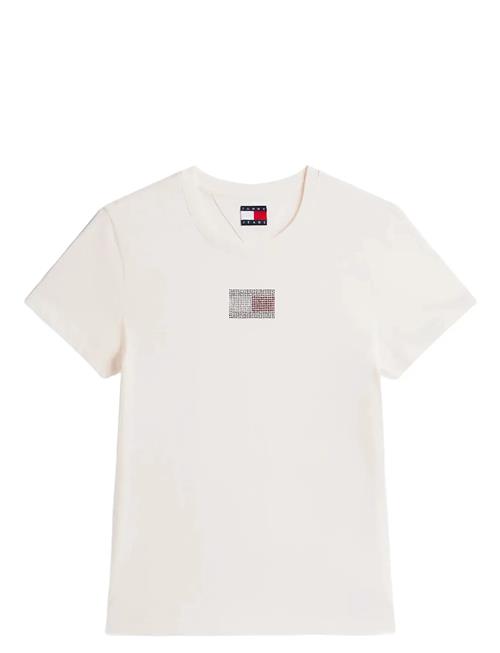 Tjw Reg Party Flag Tee Ext Tommy Jeans Cream