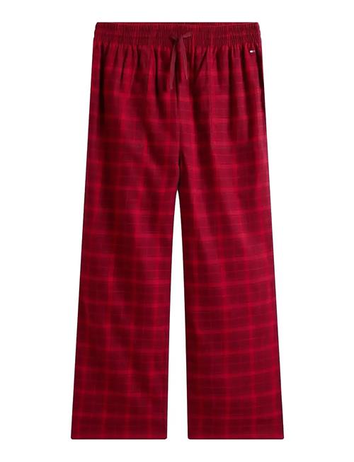 Flannel Pj Pant Tommy Hilfiger Red