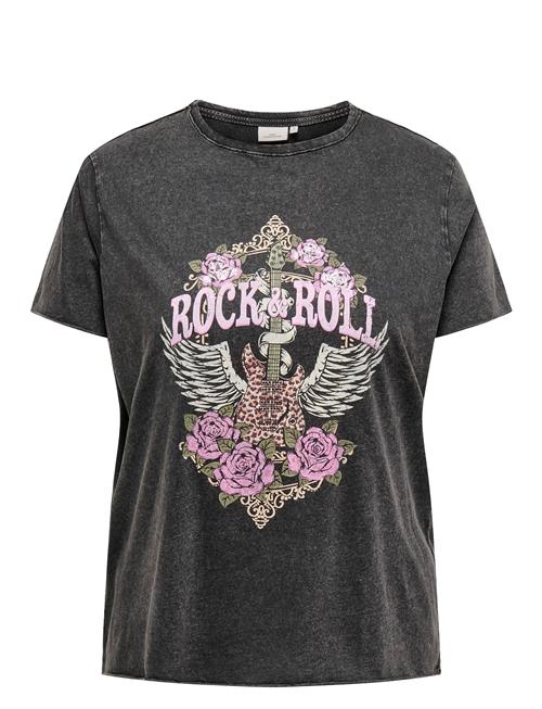 Carlucy Life Reg S/S Top Jrs Noos ONLY Carmakoma Grey