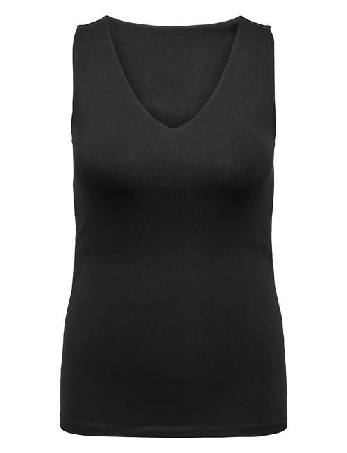 Cartime Life 2-Way V-Neck Tank Top Jrs ONLY Carmakoma Black
