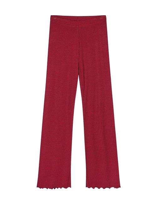 5X5 Stripe Lonnie Pants Mads Nørgaard Red