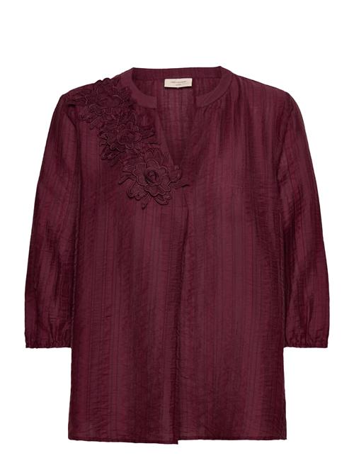 Fqmolla-Blouse FREE/QUENT Burgundy