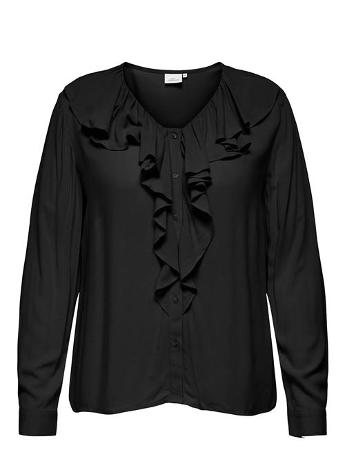 Carkana L/S Shirt Wvn ONLY Carmakoma Black