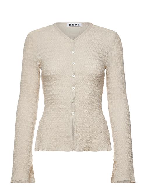 Paddock Jersey Ecru Wavey Jersey-38 Hope Cream