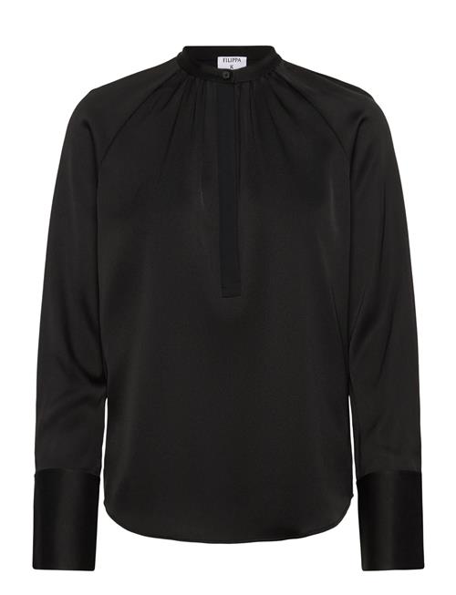 Gathered Raglan Blouse Filippa K Black