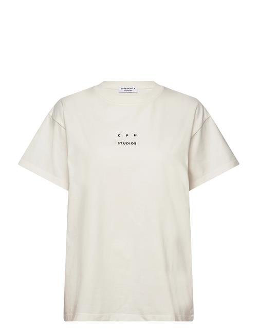 Cph T-Shirt 2 Cotton Black Copenhagen Studios White