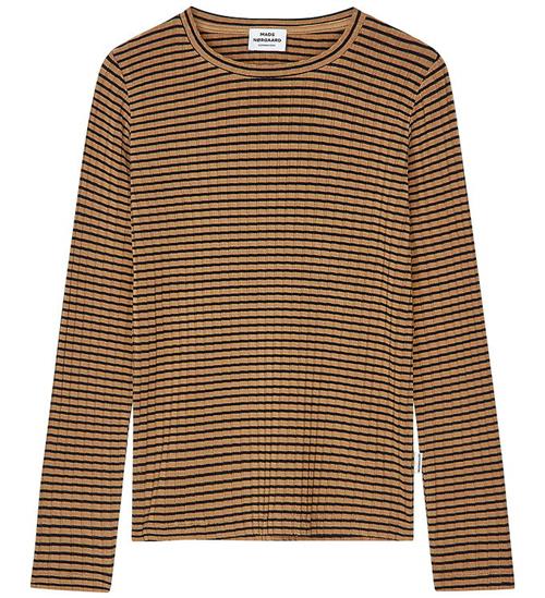 Mads Nørgaard Bluse - Rib - Talika - Ermine/Black