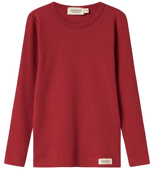 MarMar Bluse - Rib/Modal - Hibiscus Red